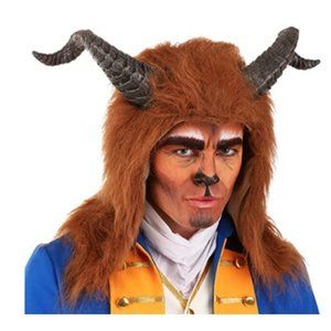 Disney Beauty and The Beast Costume Hood with Horns
